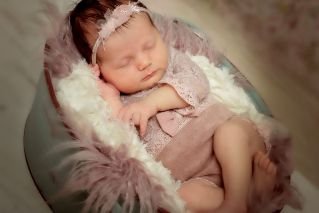 newborn fotodesign baby rosa